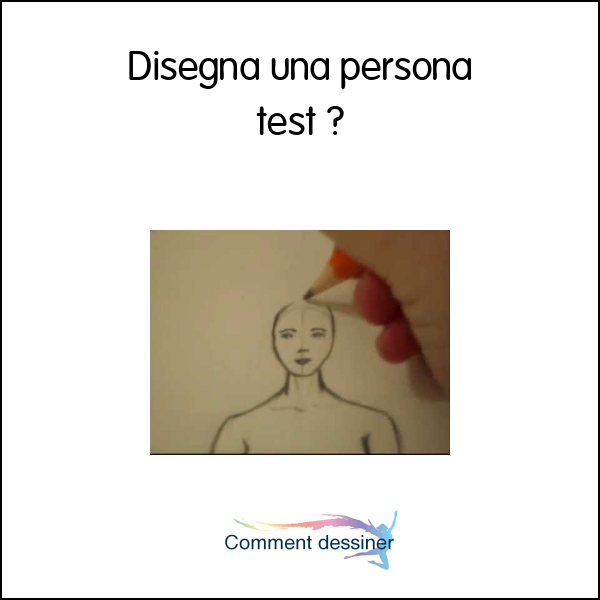 Disegna una persona test